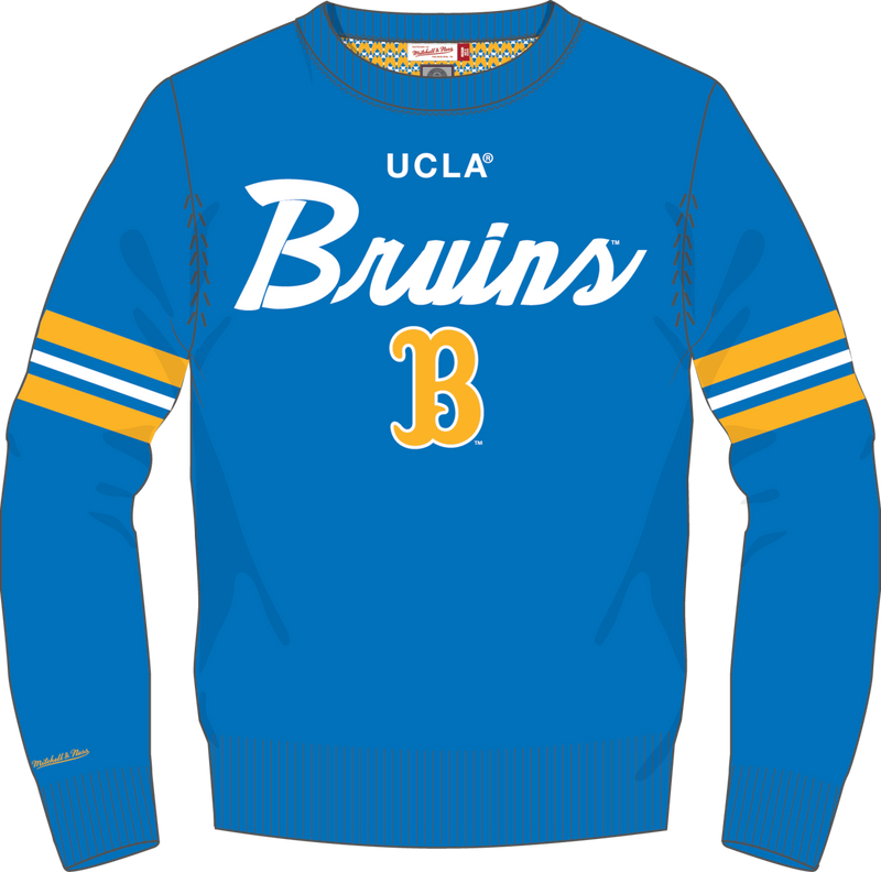 Mitchell & Ness UCLA Bruins Light Blue Head Coach Sweater