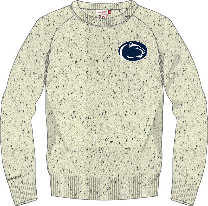 Mitchell & Ness Penn State University Cookies and Cream Sweater Nittany Lions