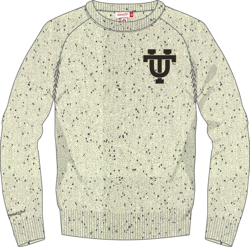 Mitchell & Ness University of Tennessee Cookies and Cream Sweater Volunteers