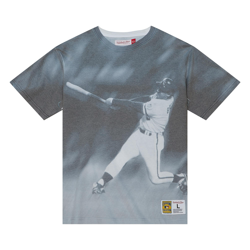 Mitchell & Ness George Brett Kansas City Royals White Highlight Sublimated Player T-Shirt