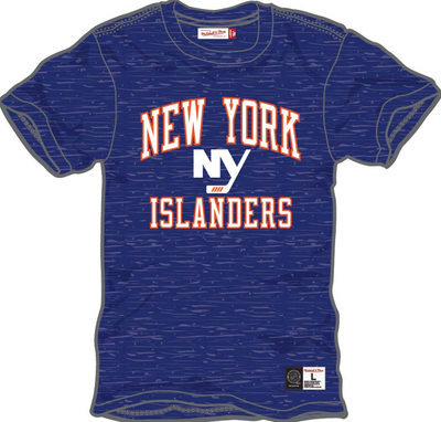Mitchell & Ness New York Islanders Royal Current Logo Legendary Slub T-Shirt