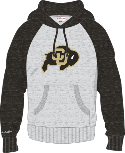 Mitchell & Ness University of Colorado Boulder Black Winning Streak Fleece Hoodie Buffaloes