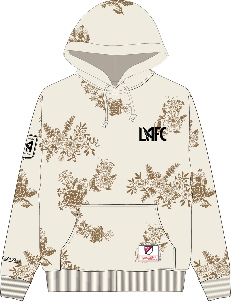 Mitchell & Ness Los Angeles FC Off White Morning Haze Hoodie Lafc
