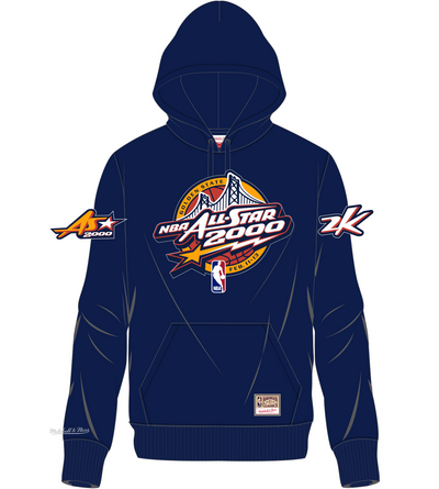 Mitchell & Ness All-Star Navy As2k Logo Hoodie