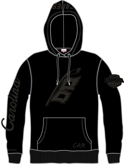 Mitchell & Ness Carolina Hurricanes Black Phantom Fleece Hoodie