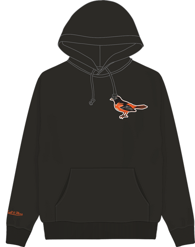 Mitchell & Ness Cal Ripken Jr. Baltimore Orioles Black Player Collection Hoodie