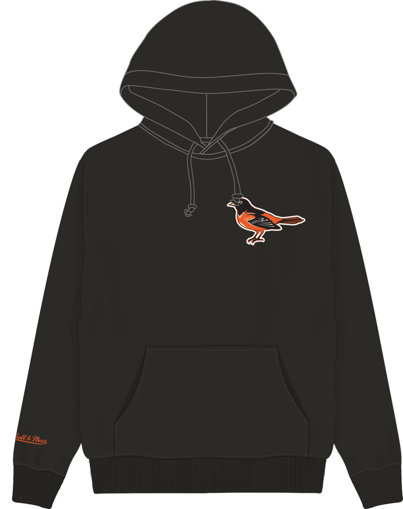 Mitchell & Ness Cal Ripken Jr. Baltimore Orioles Black Player Collection Hoodie