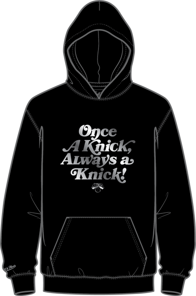 Mitchell & Ness New York Knicks Black Once A Hoodie