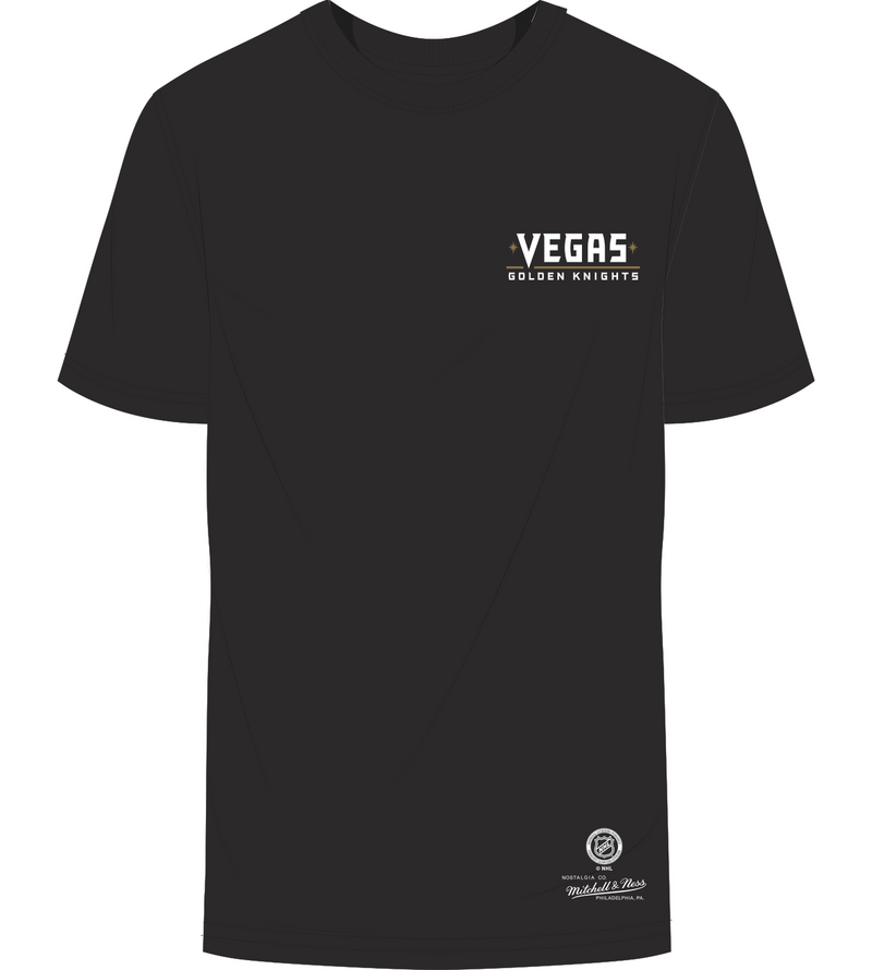 Mitchell & Ness Vegas Golden Knights 2023 Black Cup Champs Ring T-Shirt