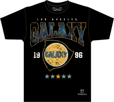 Mitchell & Ness LA Galaxy Black Constellation T-Shirt