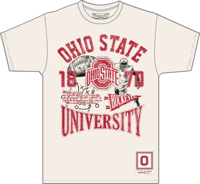 Mitchell & Ness Ohio State Natural Heritage Scholar T-Shirt