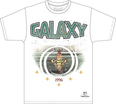 Mitchell & Ness LA Galaxy White Our Our T-Shirt