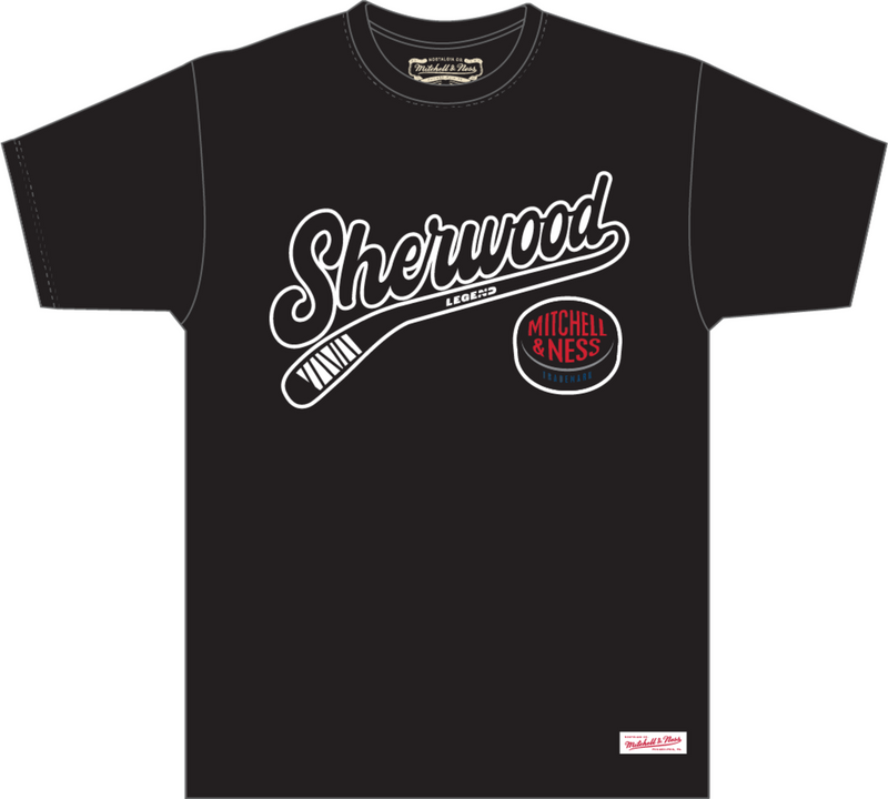 Mitchell & Ness Black Sherwood Bottom of the 3rd T-Shirt