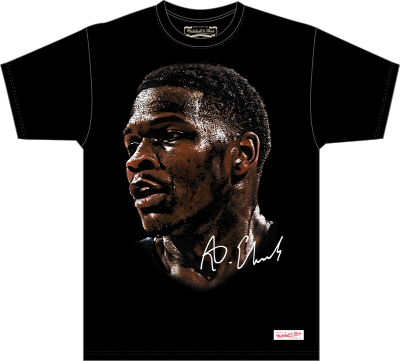 Mitchell & Ness Anthony Edwards Players Association Black Real Big Face Assoc