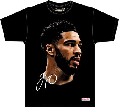 Mitchell & Ness Jayson Tatum Players Association Black Real Big Face Assoc