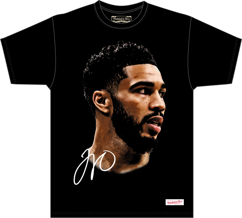 Mitchell & Ness Jayson Tatum Players Association Black Real Big Face Assoc