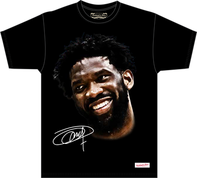 Mitchell & Ness Joel Embiid Players Association Black Real Big Face Assoc
