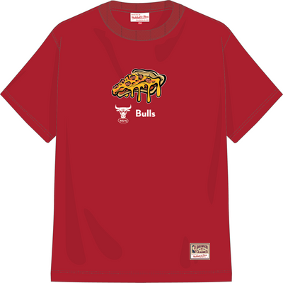 Mitchell & Ness Chicago Bulls Red Goodies Graphic T-Shirt