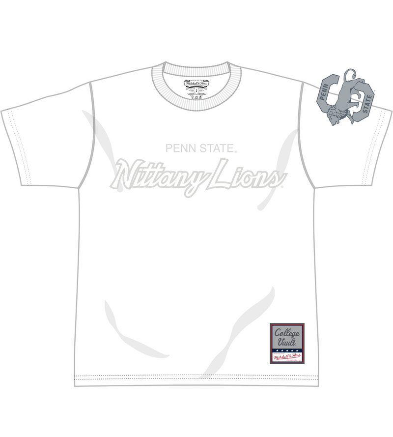 Mitchell & Ness Penn State Nittany Lions White Wind Up Classic T-Shirt