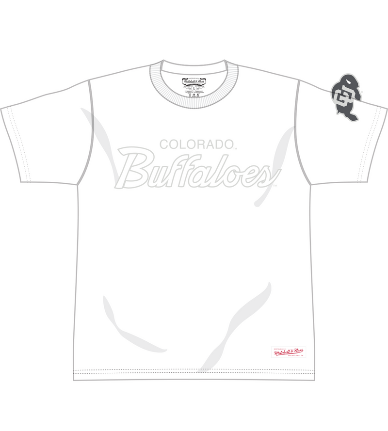 Mitchell & Ness Colorado Buffaloes White Wind Up Classic T-Shirt
