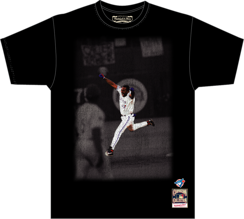 Mitchell & Ness Joe Carter Toronto Blue Jays Black Moments T-Shirt