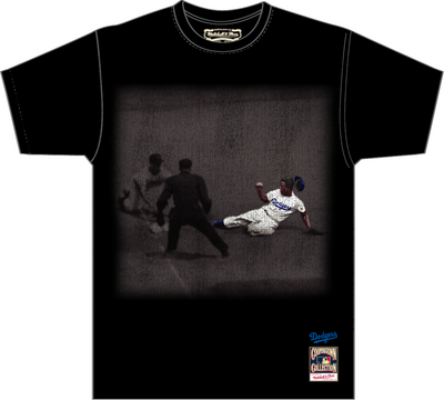Mitchell & Ness Jackie Robinson Brooklyn Dodgers Black Moments T-Shirt