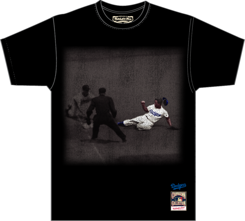 Mitchell & Ness Jackie Robinson Brooklyn Dodgers Black Moments T-Shirt