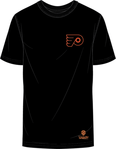 Mitchell & Ness Philadelphia Flyers Black Penalty Box 3.0 T-Shirt