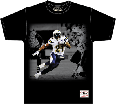 Mitchell & Ness Ladainian Tomlinson San Diego Chargers Black Moments T-Shirt