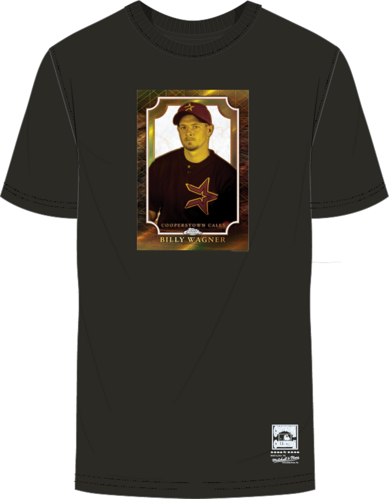 Mitchell & Ness Billy Wagner Houston Astros Black Cooperstown Calls Arch T-Shirt