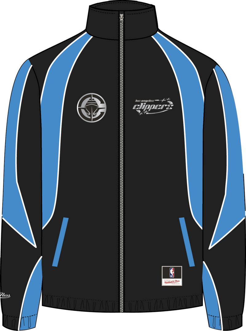 Mitchell & Ness LA Clippers Black 404 Club Track Jacket