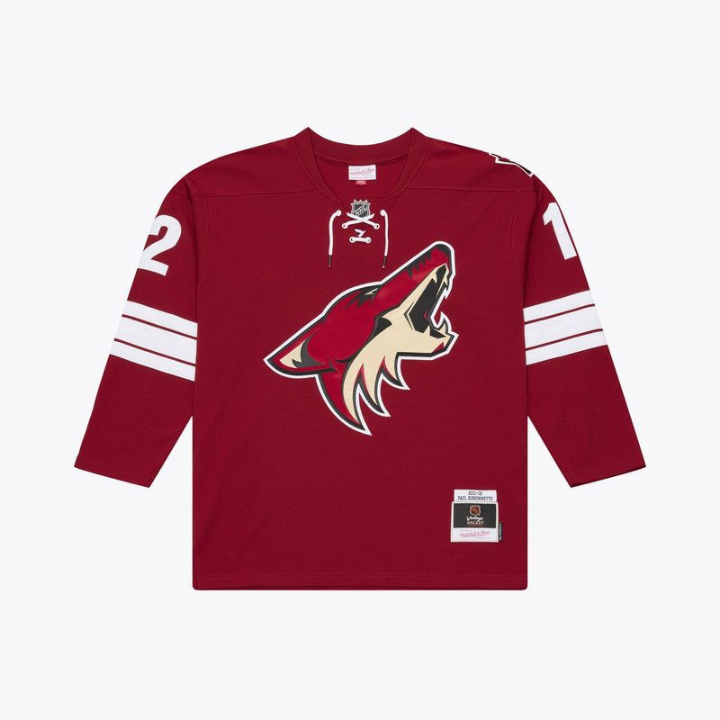 Mitchell & Ness Paul Bissonnette Phoenix Coyotes 2011-12 Garnet Power Play Jersey