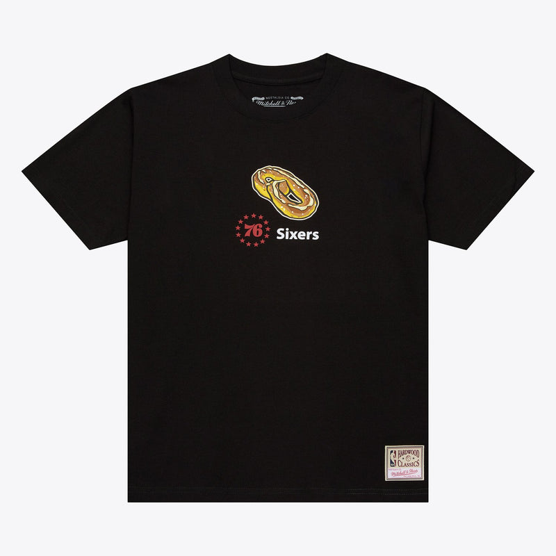 Mitchell & Ness Philadelphia 76ers Black Goodies Graphic T-Shirt