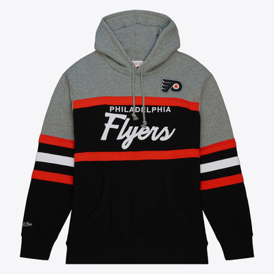 Mitchell & Ness Philadelphia Flyers Black Head Coach Pullover Hoodie