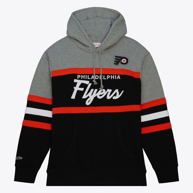 Mitchell & Ness Philadelphia Flyers Black Head Coach Pullover Hoodie
