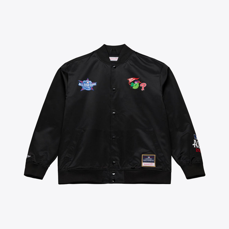 Mitchell & Ness Philadelphia Phillies 2026 MLB All-Star Game Black Phanatic Lightweight Full-Snap Jacket