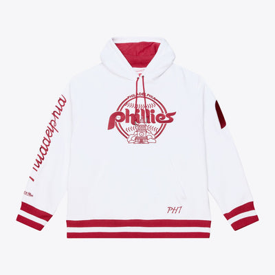 Mitchell & Ness Philadelphia Phillies Arctic White Fleece Hoodie