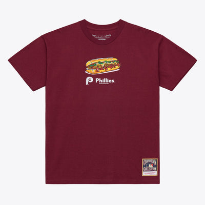 Mitchell & Ness Philadelphia Phillies Burgundy Goodies Graphic T-Shirt