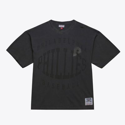 Mitchell & Ness Philadelphia Phillies Charcoal Downtown Premium T-Shirt