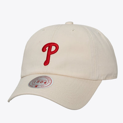 Mitchell & Ness Philadelphia Phillies Cream Off-Season 1904 Dad Adjustable Hat