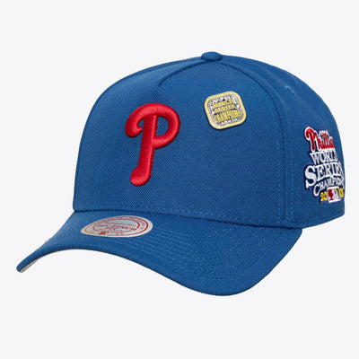 Mitchell & Ness Philadelphia Phillies Royal Legacy Made Champ Pro Pinch Snapback Hat