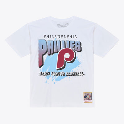 Mitchell & Ness Philadelphia Phillies White Premium Seat T-Shirt