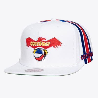 Mitchell & Ness Pittsburgh Condors White ABA Suit Up Snapback Hat