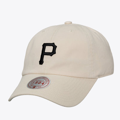 Mitchell & Ness Pittsburgh Pirates Cream Off-Season 1904 Dad Adjustable Hat