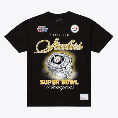 Mitchell & Ness Pittsburgh Steelers Black Legacy Made T-Shirt