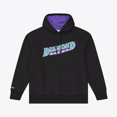 Mitchell & Ness Randy Johnson Arizona Diamondbacks Black Player Fleece Hoodie