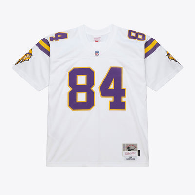 Mitchell & Ness Randy Moss Minnesota Vikings 1998 White Legacy Player Jersey