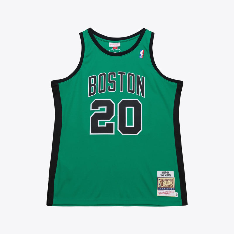 Mitchell & Ness Ray Allen Boston Celtics 2007-08 Kelly Green Authentic Jersey