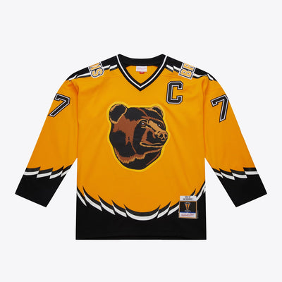 Mitchell & Ness Ray Bourque Boston Bruins 1996-97 Gold Power Play Player Jersey