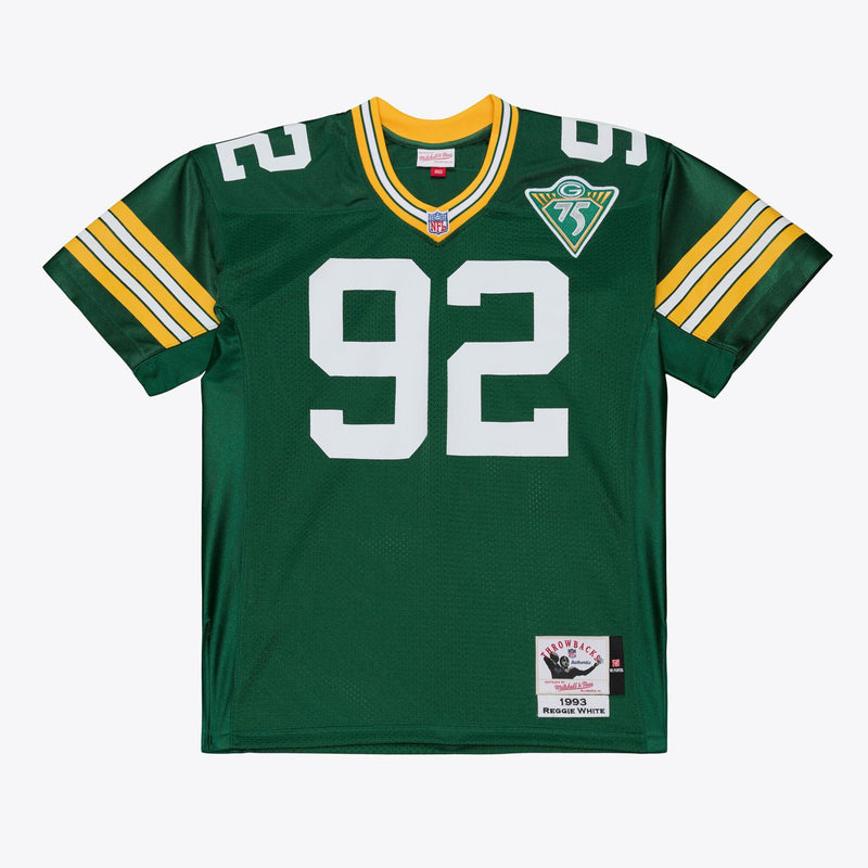 Mitchell & Ness Reggie White Green Bay Packers 1993 Green Authentic Jersey